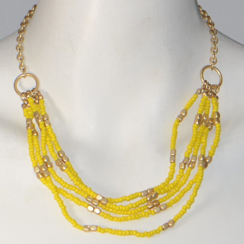 Kirks Folly Five-Strand Beaded Necklace